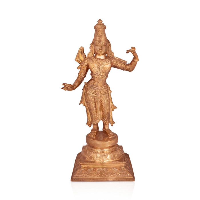 Ramar Murti Set - 18 x 8.5 Inches | Panchaloha Statue / Sita Ram Laxman Hanuman / Ram Darbar Idol for Pooja