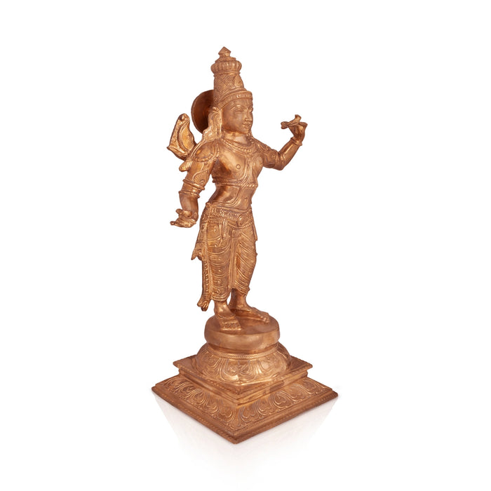 Ramar Murti Set - 18 x 8.5 Inches | Panchaloha Statue / Sita Ram Laxman Hanuman / Ram Darbar Idol for Pooja