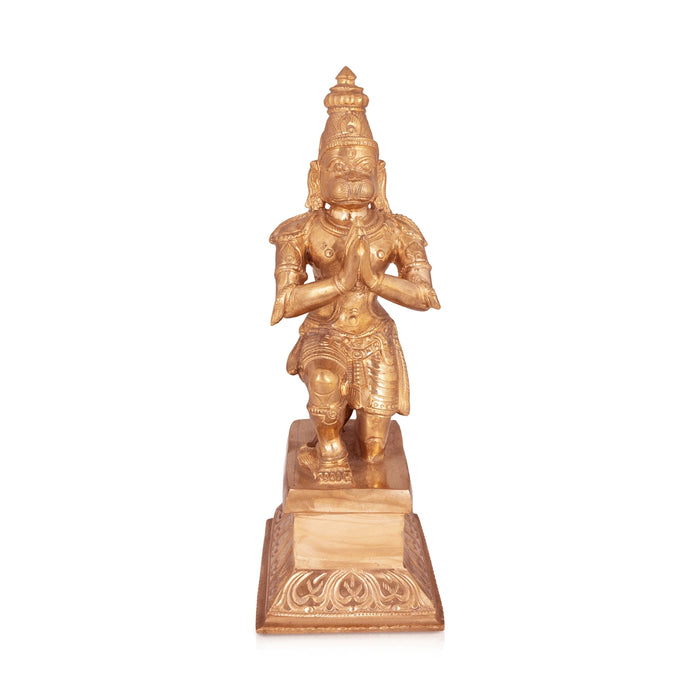 Ramar Murti Set - 18 x 8.5 Inches | Panchaloha Statue / Sita Ram Laxman Hanuman / Ram Darbar Idol for Pooja