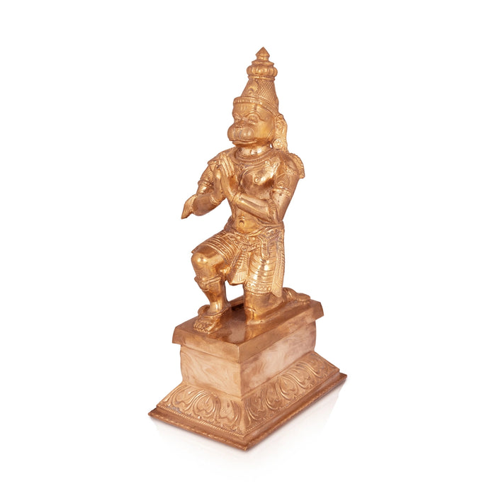 Ramar Murti Set - 18 x 8.5 Inches | Panchaloha Statue / Sita Ram Laxman Hanuman / Ram Darbar Idol for Pooja