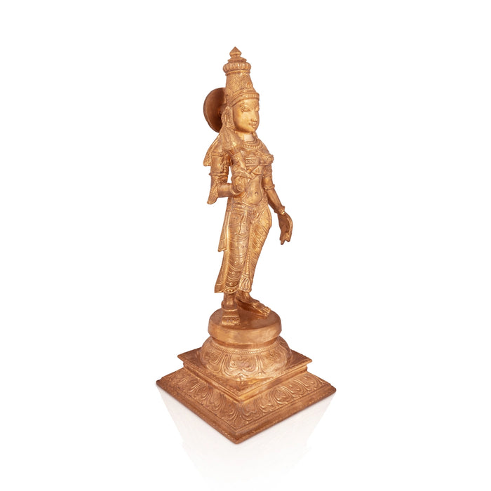 Ramar Murti Set - 18 x 8.5 Inches | Panchaloha Statue / Sita Ram Laxman Hanuman / Ram Darbar Idol for Pooja