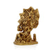 Dakshinamurthy Vigraham With Tree - 4.5 x 3.5 Inches | Antique Brass Idol/ Dakshinamurti Statue for Pooja - Brass Murties