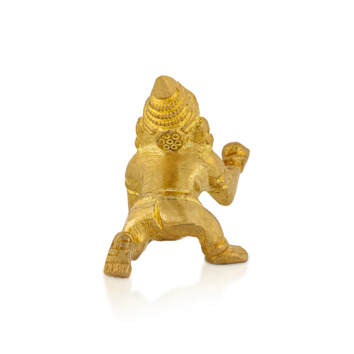 Crawling Krishna Murti - 2 x 1.75 inches | Brass Idol/ Crawling Krishna Idol for Pooja - Brass Murties