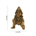 Crawling Krishna Murti - 2 X 2.5 Inches | Antique Brass Idol/ Laddu Gopal Murti/ Krishna Idol For Blessings - Brass Murties