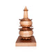Kerala Gopura Kalash - 19.5 x 10 Inches | Copper Kalasam / Temple Gopura Kalasham / Temple Top Kalash - Temple Decoration