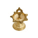 7 Face Lamp With Base - 6 x 3.75 inches | Brass Lamp/ 7 Face Vilakku / 7 Face Deepam for Pooja - Decorative Lamp
