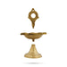 7 Face Lamp With Base - 6 x 3.75 inches | Brass Lamp/ 7 Face Vilakku / 7 Face Deepam for Pooja - Decorative Lamp