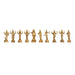 Dasavatharam Set - 9 x 5 Inches | Antique Brass Idol / Dasavatar Statue / Vishnu Avatar for Pooja - Brass Murties