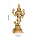 Dasavatharam Set - 9 x 5 Inches | Antique Brass Idol / Dasavatar Statue / Vishnu Avatar for Pooja - Brass Murties