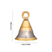 Brass Bell - 1.5 x 1.25 Inches | Gold & Silver Polish Kavadi Bell/ Pooja Hanging Bell for Mandir/ 25 Gms Approx - Pooja Bells
