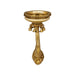 Uruli with Fish Base - 25 x 13 Inches | Brass Urli / Fish Base with bell Design Flower Pot for Home & Pooja - Uruli & Flower Pot
