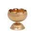 Brass Diya - Tamato - 3 x 2.5 Inches | Nanda Deep/ Agal Vilakku/ Brass Lamp/ Brass Deepam for Pooja - Nanda Deep & Pyali Deep