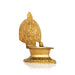 Kamakshi Deepam - 6 x 4 Inches | Brass Lamp/ Kamatchi Vilakku for Pooja - Deity Lamps
