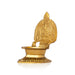 Kamakshi Deepam - 6 x 4 Inches | Brass Lamp/ Kamatchi Vilakku for Pooja - Deity Lamps
