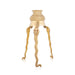 Jaladhari Lota With Tripai Stand - 11 x 3 Inches | Brass Tripai Stand / Nag Shape Jaladhari Stand for Pooja - Abhishek Plate