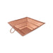 Havan Kund With Handle - 5 x 15 Inches | Copper Agnihotra/ Hawan Kund for Pooja - Havan Kund