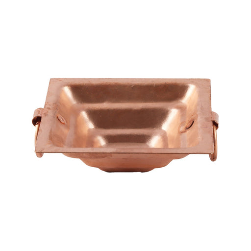 Hawan Kund - 4.5 x 4.5 Inches | Copper Agni Kund/ Homa Kund/ Havan Kund for Pooja - Havan Kund