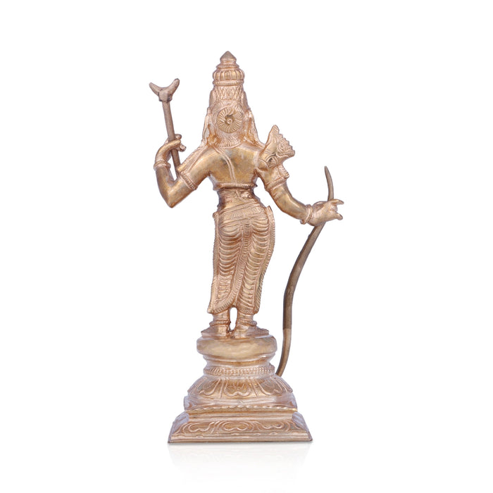 Lakshmana Idol - 5.5 x 3 Inches | Panchaloha Statue/ Standing Lakshmana Murti for Pooja/ 320 Gms Approx