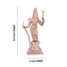 Lakshmana Idol - 5.5 x 3 Inches | Panchaloha Statue/ Standing Lakshmana Murti for Pooja/ 320 Gms Approx - Panchaloha Murties