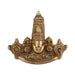 Balaji Murti Wall Hanging - 8 Inches | Antique Brass Statue/ Lord Balaji Idol for Home - Wall Hanging