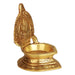 Kamatchi Vilakku - 6 Inches | Brass Kamakshi Deepam/ Lamp for Pooja - Deity Lamps