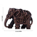 Elephant Statue - 1 x 1.5 Inches | Copper Idol/ Elephant Figurine for Pooja/ 43 Gms Approx - Table Stand Accessories