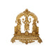 Perumal Sridevi Bhudevi Idol Set - 23 x 19 Inches | Brass Statue / Balaji Murti With Sridevi Bhudevi for Pooja - Brass Murties