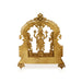 Perumal Sridevi Bhudevi Idol Set - 23 x 19 Inches | Brass Statue / Balaji Murti With Sridevi Bhudevi for Pooja - Brass Murties