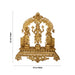 Perumal Sridevi Bhudevi Idol Set - 23 x 19 Inches | Brass Statue / Balaji Murti With Sridevi Bhudevi for Pooja - Brass Murties