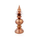 Gopura Kalash - 12 x 4.5 Inches | Copper Kalasam / Temple Gopura Kalasham / Temple Top Kalash - Temple Decoration
