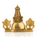 Brass AF Balaji Bust Wall Hanging - 9 Inches - Wall Hanging