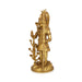 Shivan Standing on base Murti - 17 x 7 Inches | Antique Brass Idol / Shiva Lingam Statue / Shivling For Pooja - Brass Murties