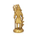Shivan Standing on base Murti - 17 x 7 Inches | Antique Brass Idol / Shiva Lingam Statue / Shivling For Pooja - Brass Murties