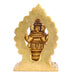 Ganesh with Arch Murti - 2.5 Inches | Antique Brass Statue/ Vinayagar Statue/ Ganesha Idol for Pooja - Brass Murties