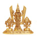 Balaji Murti - 5 Inches | Balaji Statue/ Antique Brass Statue/ Namam Shank Chakra Balaji Idol for Pooja - Brass Murties