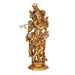 Krishnan Statue  - 26 x 9 Inches |  Brass Idol/ Krishna Idol/ Lord Krishna Standing/ Krishna Murti for Pooja - Brass Murties