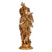 Krishnan Statue  - 26 x 9 Inches |  Brass Idol/ Krishna Idol/ Lord Krishna Standing/ Krishna Murti for Pooja - Brass Murties