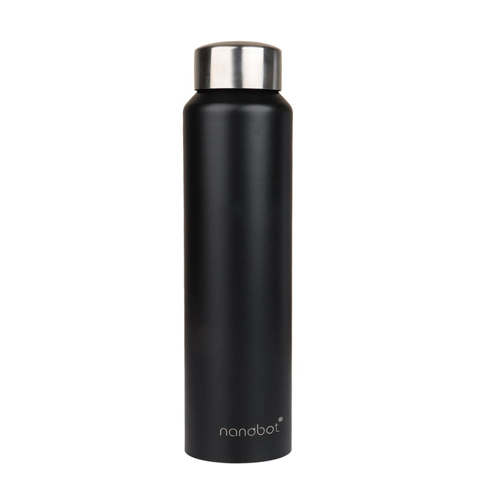 Vaccum Flask - Nero - 1000 ml | Nanobot Water Bottle/ Vacuum Flask for Hot Water/ Assorted Colour - Water Bottle