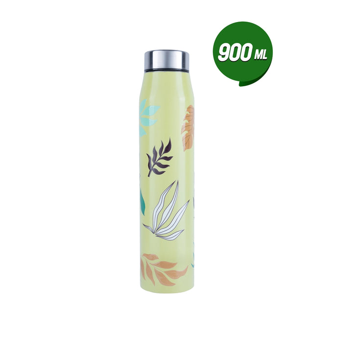 Nanobot Water Bottle - 900 ml | Neer Colour Water Bottle/ 11 x 2.5 Inches/ Sleek Design Water Container for Home - Water Bottle