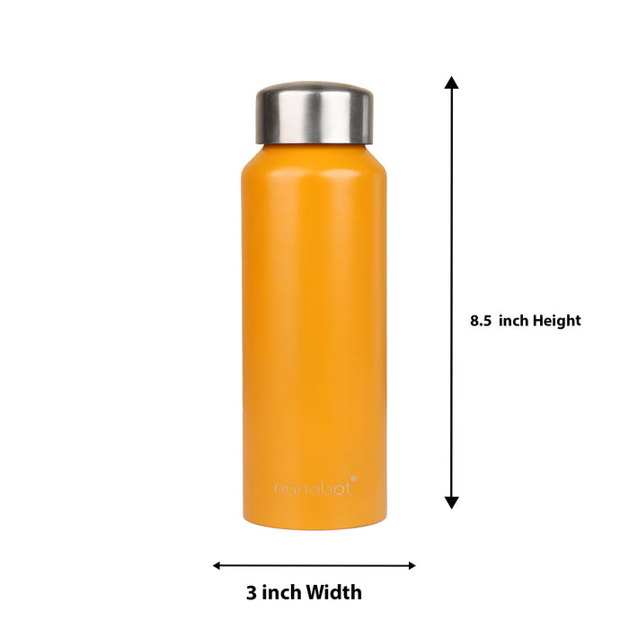 Water Bottle - 750 ml | Nero Colour Nanobot Water Bottle/ Drink Bottle for Office & School