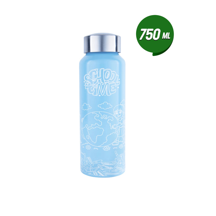 Nanobot Water Bottle - 750 ml | Nero Colour Water Bottle/ 8.5 x 3 Inches/ Water Container for Home - Water Bottle