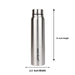 Vaccum Flask - Mizu Plain - 700 ml | Nanobot Water Bottle/ Vacuum Flask for Hot Water/ Assorted Colour - Water Bottle
