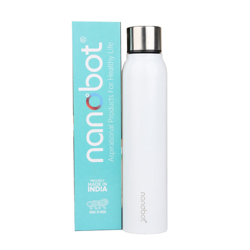 Vaccume Flask  - Falcon - 700 Ml |  Nanobot Water Bottle/ Vacuum Flask for Hot Water/ Assorted Colour - Water Bottle