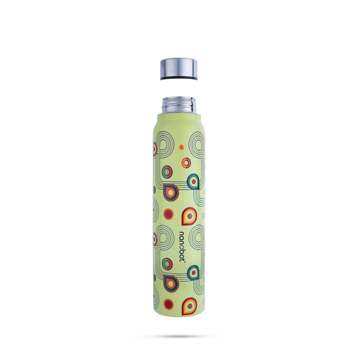 Vaccum Flask - Mizu - 700 ml | Nanobot Water Bottle/ Vacuum Flask for Hot Water/ Assorted Colour - Water Bottle