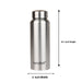 Vaccum Flask - Nero Plain - 750 ml | Nanobot Water Bottle/ Vacuum Flask for Hot Water/ Assorted Colour - Water Bottle