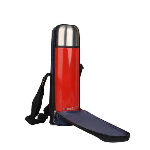 Vaccume Flask  - Therma - 750 Ml |  Nanobot Water Bottle/ Vacuum Flask for Hot Water/ Assorted Colour - Water Bottle