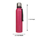 Vaccume Flask  - Vepo - 525 Ml |  Nanobot Water Bottle/ Vacuum Flask for Hot Water/ Assorted Colour - Water Bottle