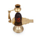 Black Shivling with Nag Dhara Pot - 5.5 Inches | Brass Idol/ Mahadev Shivling/ Shiva Lingam for Pooja - Brass Murties