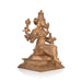 Varahi Amman Sitting on Base Murti - 9.7 x 7 Inches | Panchaloha Idol/ Varahi Amman Idol With 8 Hands for Pooja - Panchaloha Murties