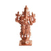Guruvayurappan Idol - 4 x 2.25 Inches | Guruvayoorappan Vigraham/ Panchaloha Statue for Pooja/ 220 Gms Approx - Panchaloha Murties